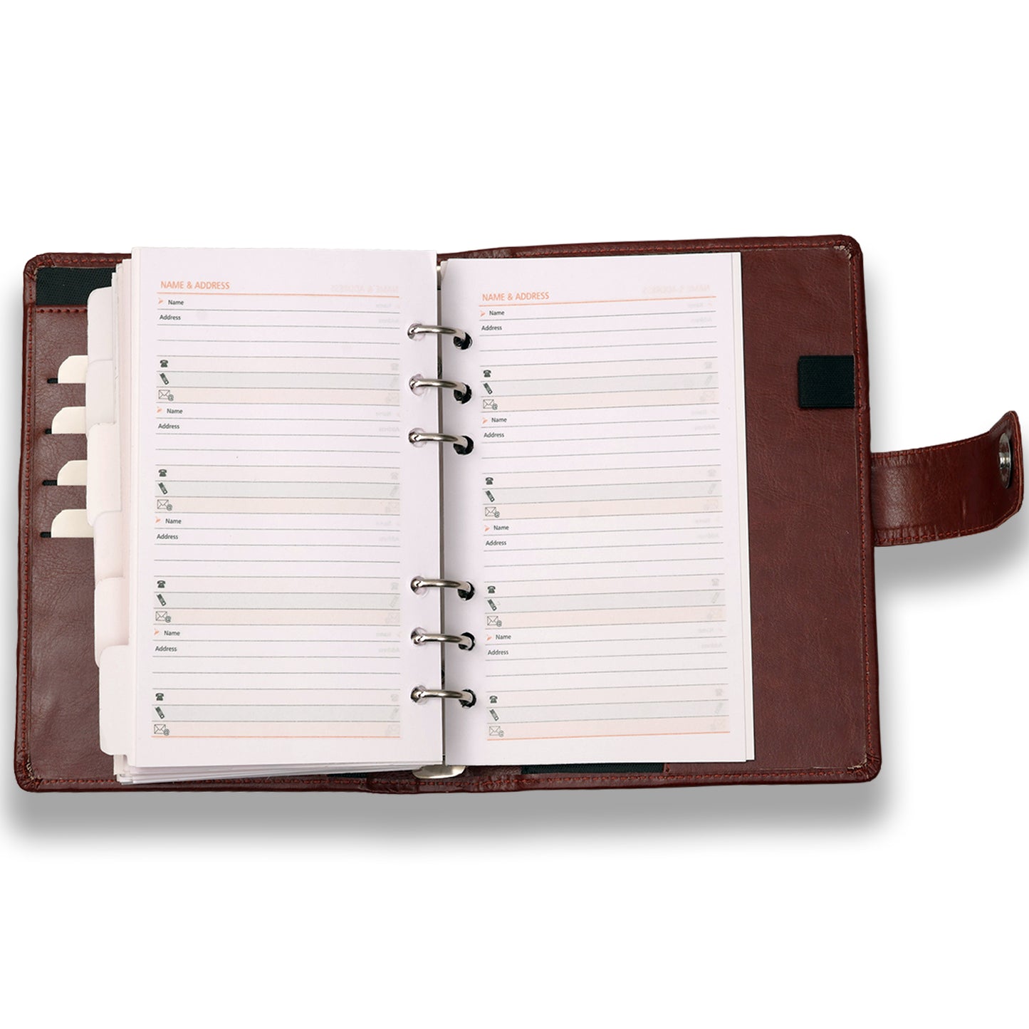 Leather Diary Organizer