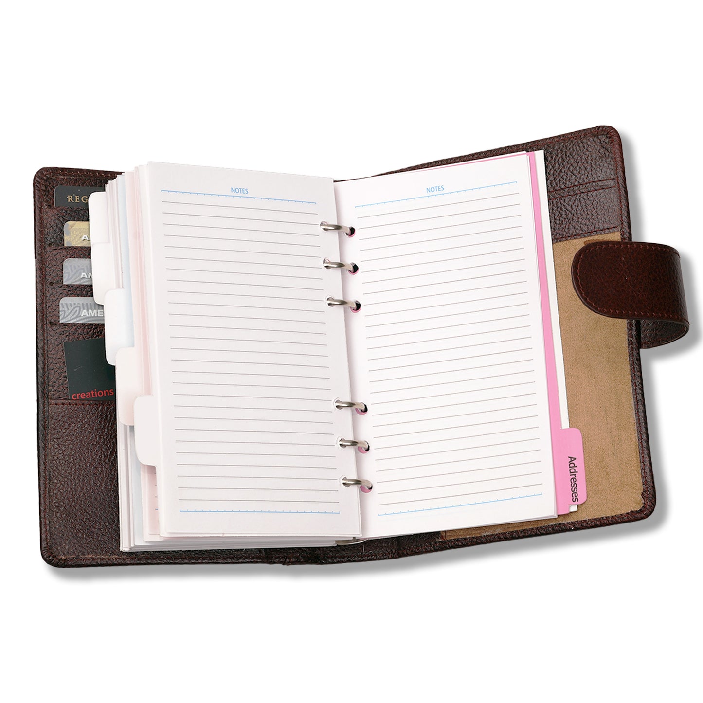 Leather Diary Organizer