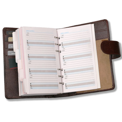 Leather Diary Organizer