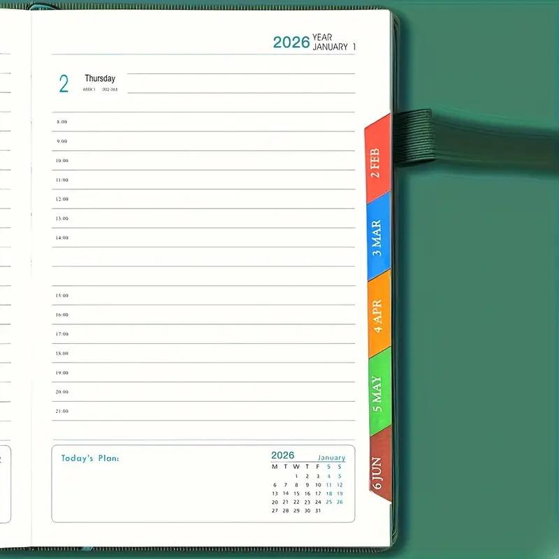 Dated 2026 Planner Daily Weekly & Monthly Journal