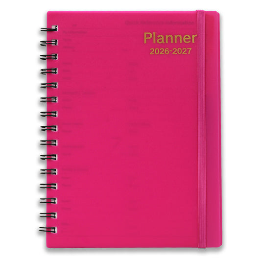 Calendar 2026 Diary Planner Daily 18 Months to Do List Organizer Weekly Monthly Desk Organizer for Home Office School Supplies