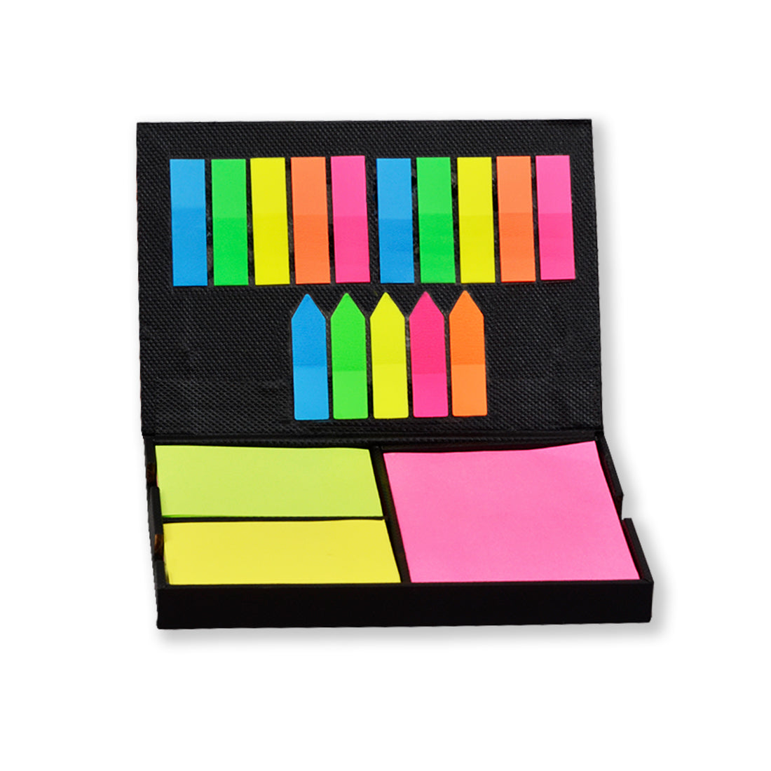 Sticky Notes for School and Office, Bleed-Resistant Paper, Easy to Paste and Remove, Portable (Assorted Colours)