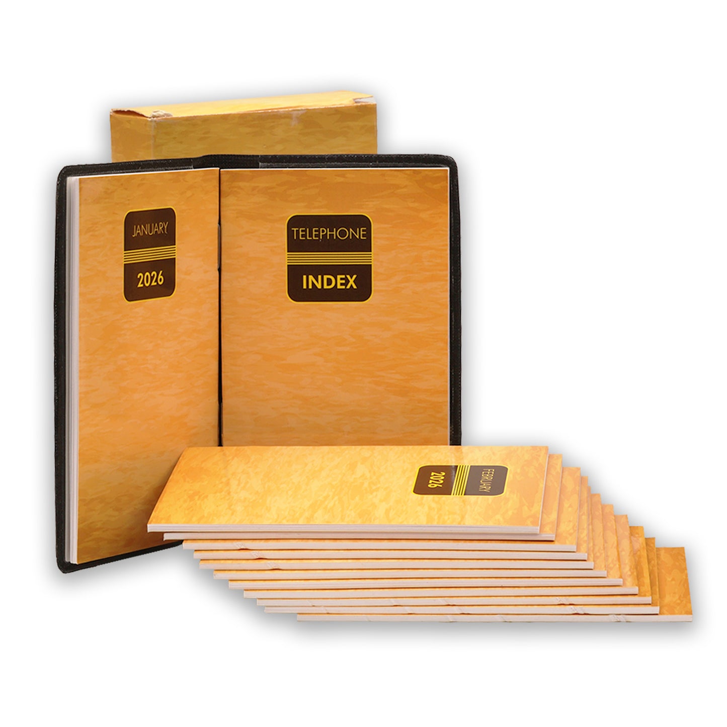 2026 Dated Pocket Diary Mini Daily Planner|Agenda|Calendar Organizer with 12 Monthly Tabs