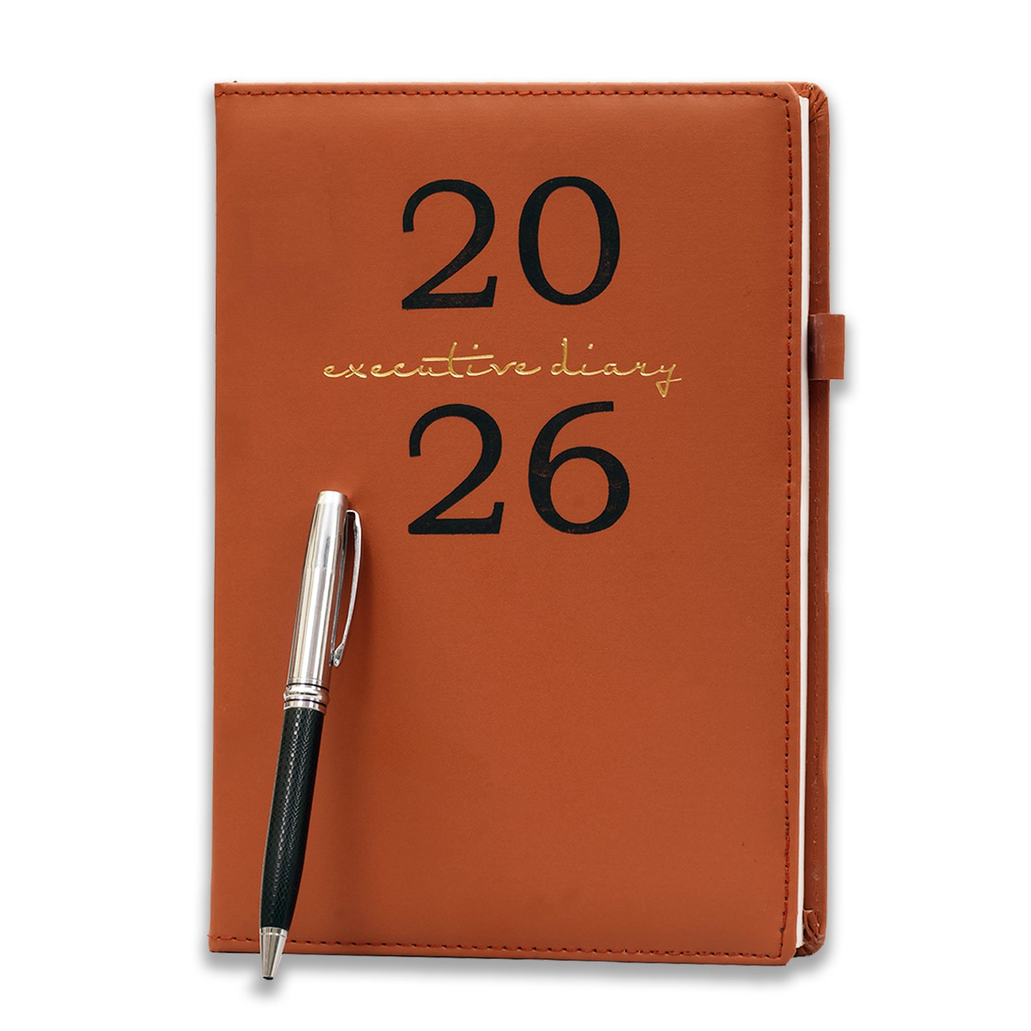 Brown 2026 Dated Appointment Book & Planner Journal Diary