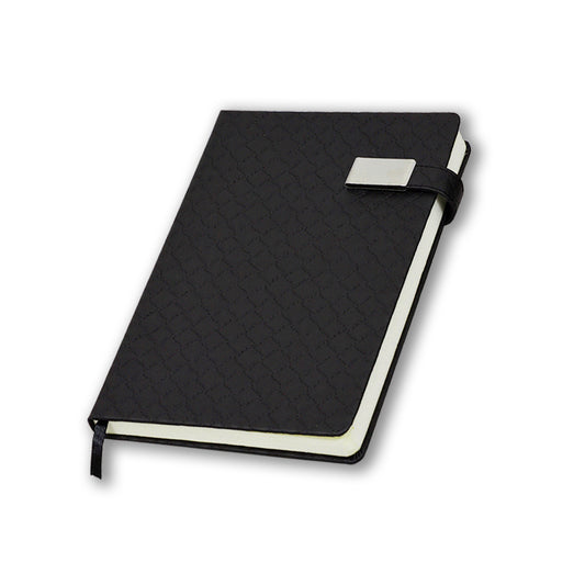 Black Diary Weekly Planner Note Book Year Journal Unique Corporate Gift for Man and Woman