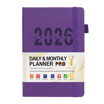 2026 A5 Dated Notebook To Do List Daily Planner