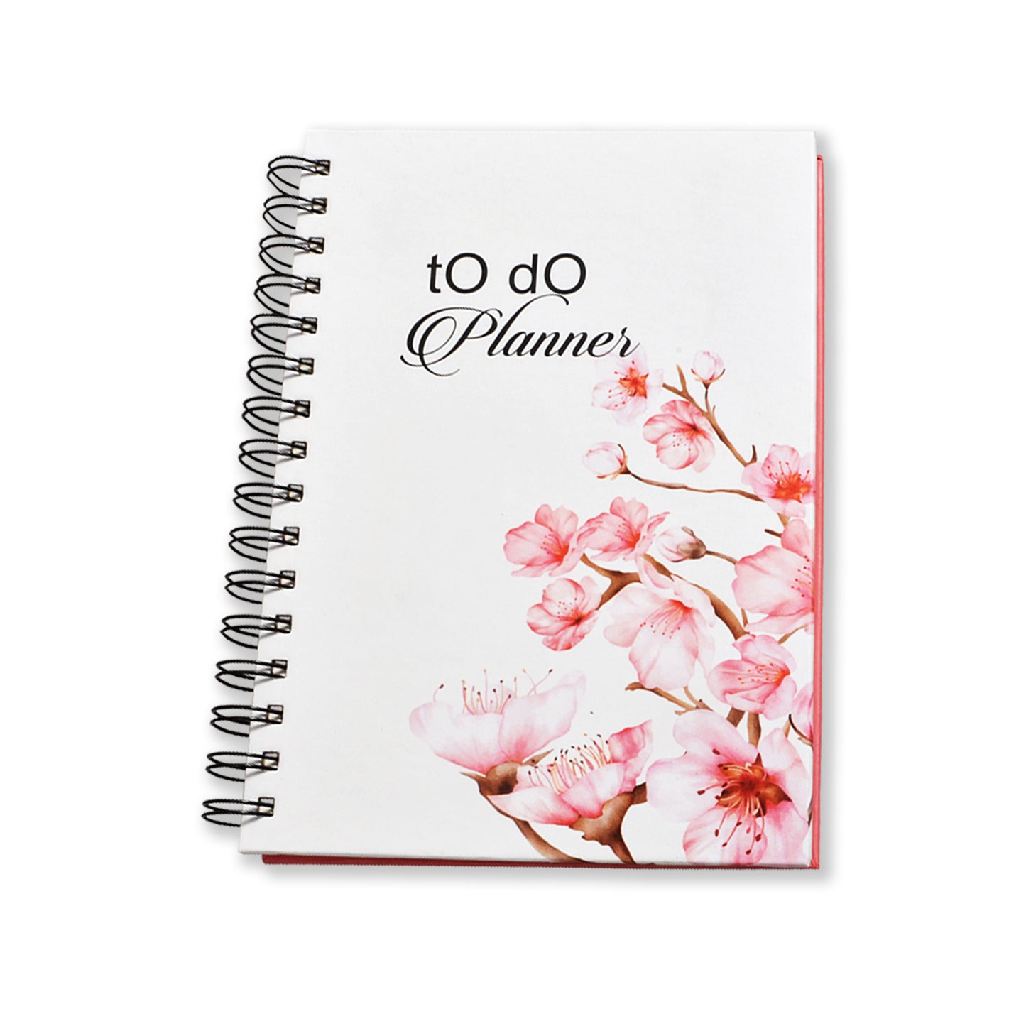 Undated | Daily | Desk Premium Hard Cover Wiro Bound A5 Planner with 150 sheets