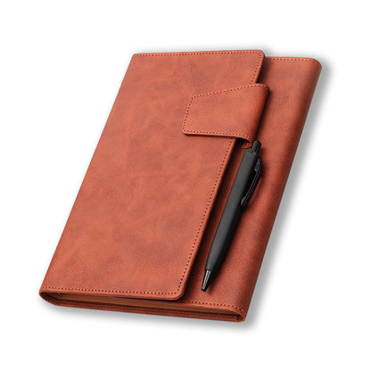 Faux Leather Undated Business Planner Journal