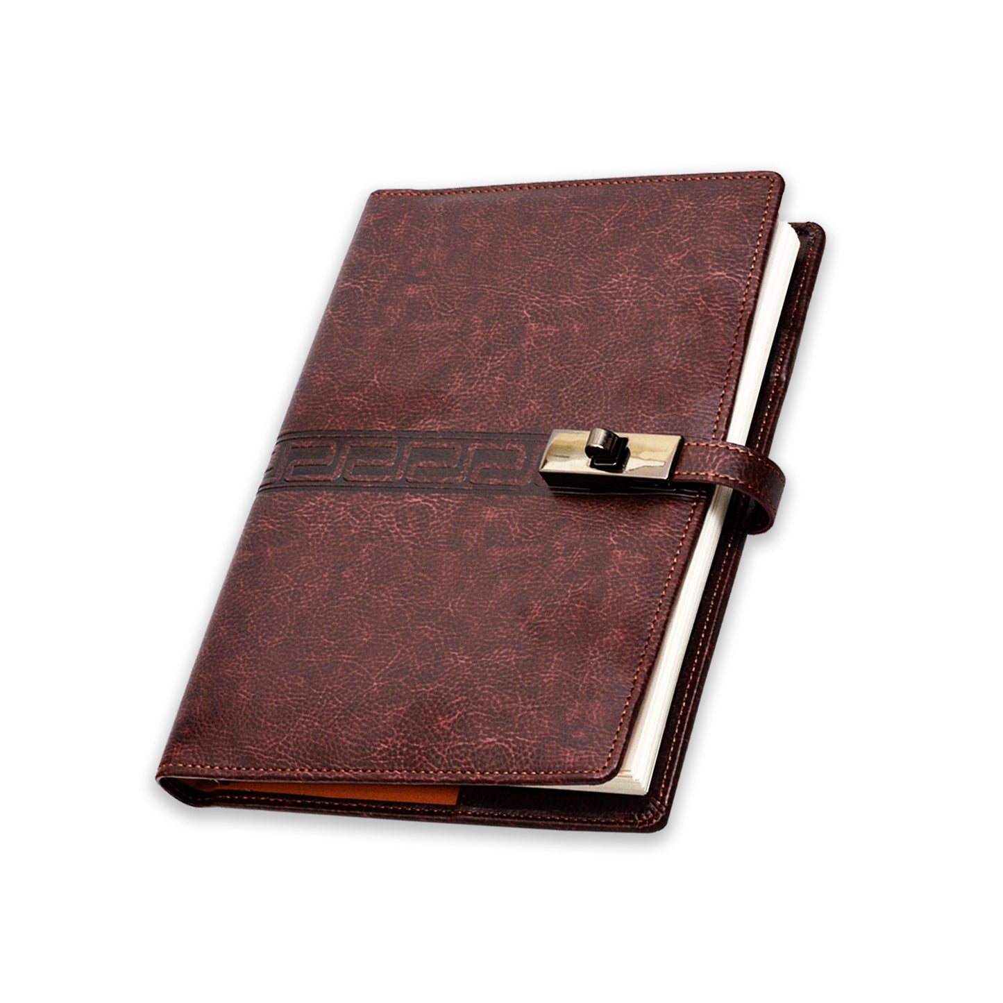 New Year Faux Leather Diary Stylish and Conference Everything Planner and Organiser Office Diary Pen