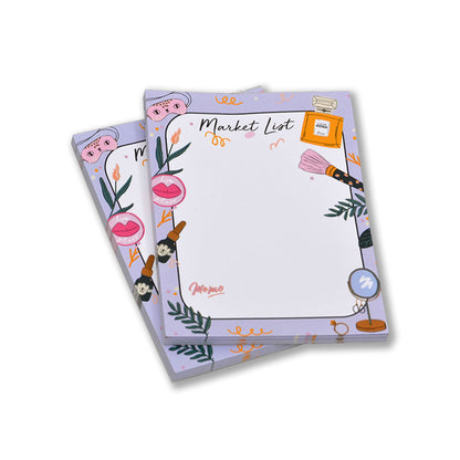 Daily Planner Notepad - Undated Daily Timed to-Do List Pad for Priorities, Meal Planner, Daily Tasks Set of 4 Pads.