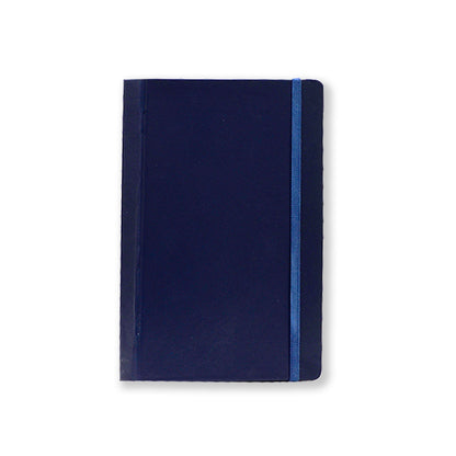 Daily Planner and Journal, Un-Ruled, Hard Cover, 5.8" x 8.25", Blue