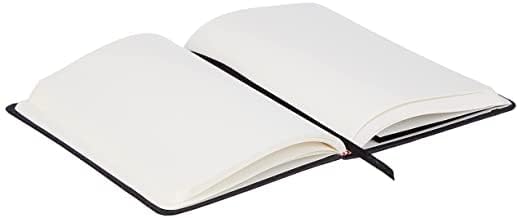 Newspaper Notebook Black Unruled Journal | Daily Diary | Hardcover notebook with Elastic ...