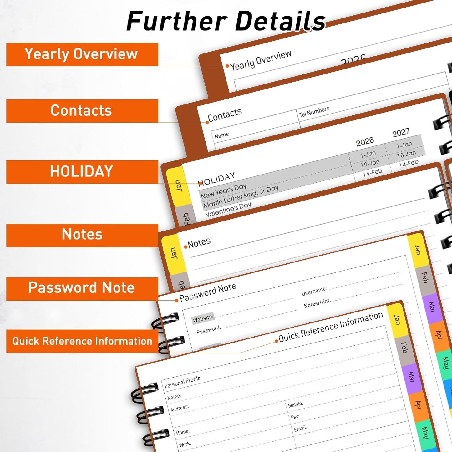 2026 Appointment Book Planner with Weekly ＆ Monthly Notebook
