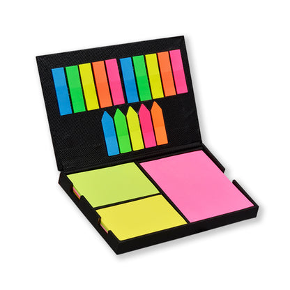 Sticky Notes for School and Office, Bleed-Resistant Paper, Easy to Paste and Remove, Portable (Assorted Colours)