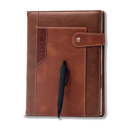 Hard Bound Leather Executive Planner