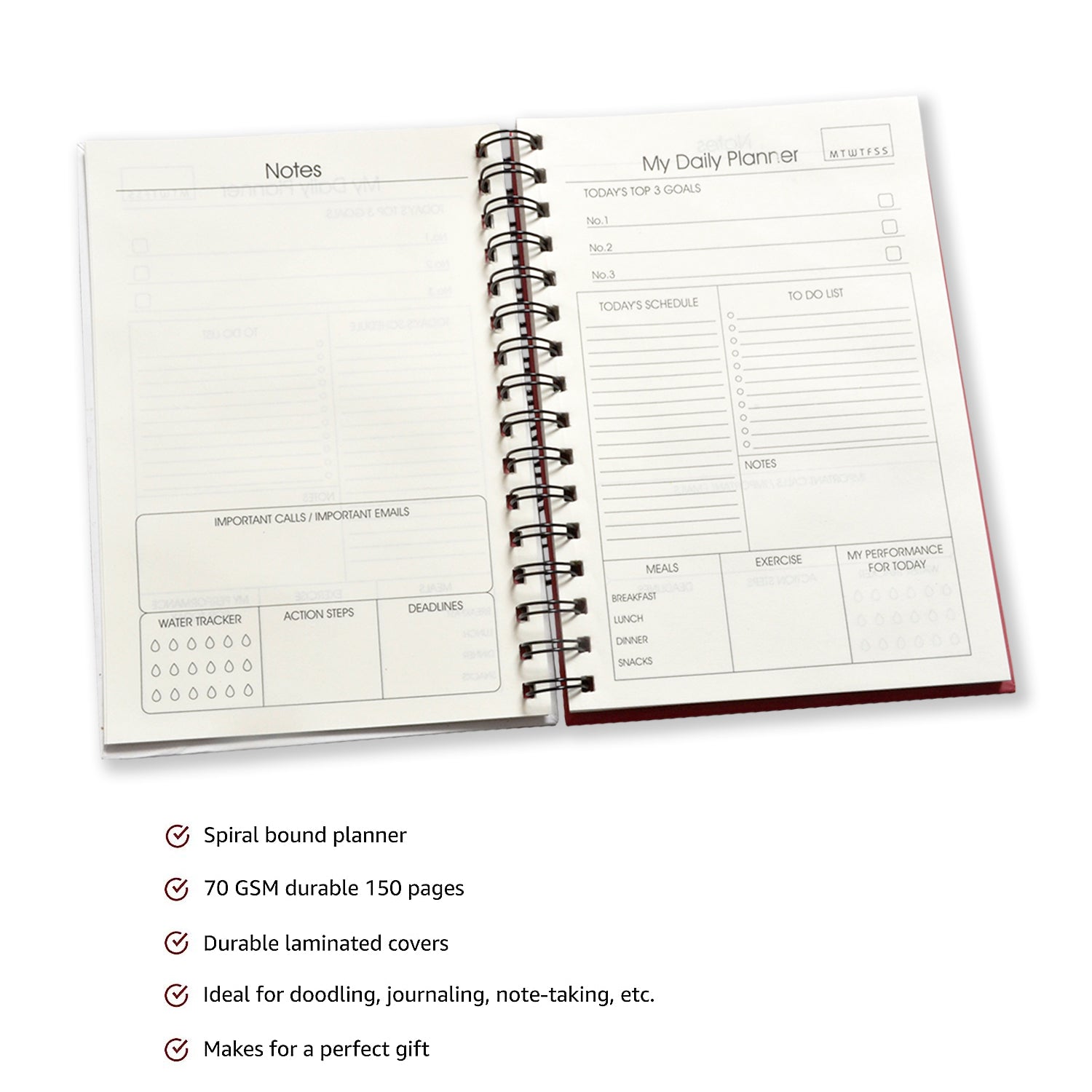 Performance Daily Planner