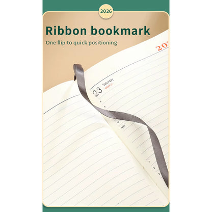 2026 Planner A5 Weekly and Monthly Daily Calendar with Thick Paper, One Full Page Per Day Planners from Jan. 2026 - Dec. 2026