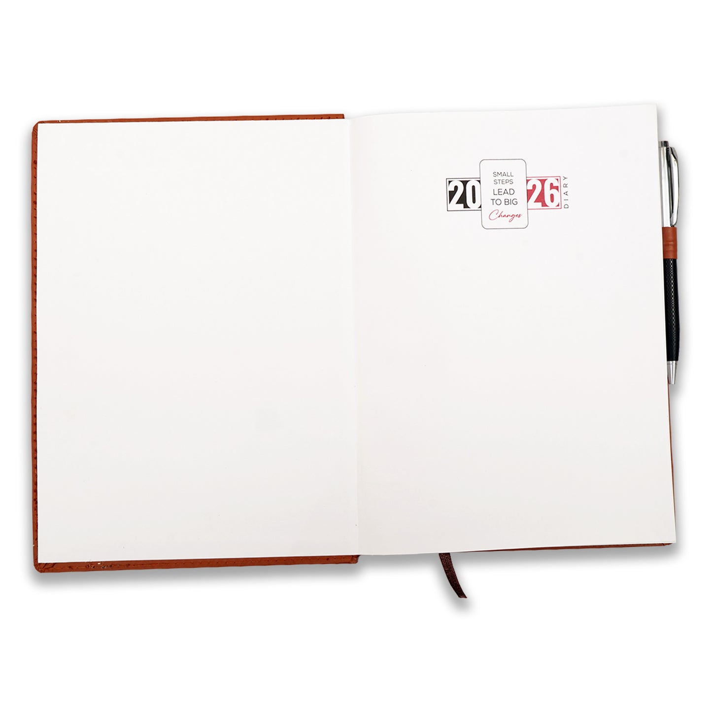 Brown 2026 Dated Appointment Book & Planner Journal Diary