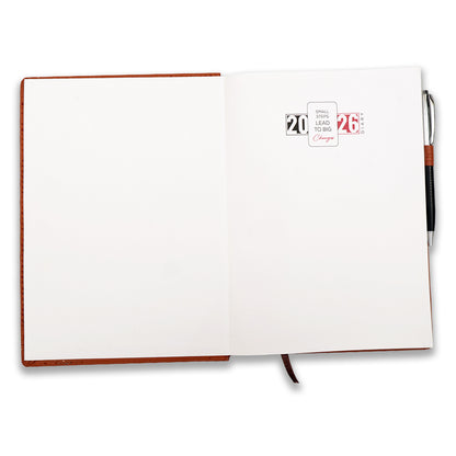 Brown 2026 Dated Appointment Book & Planner Journal Diary