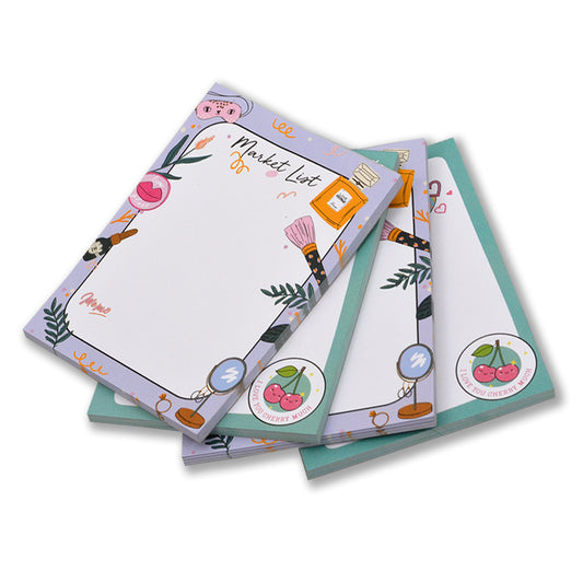 NOTEPAD, 50 TEAR-OFF SHEETS, FOR KIDS, PACK OF 4