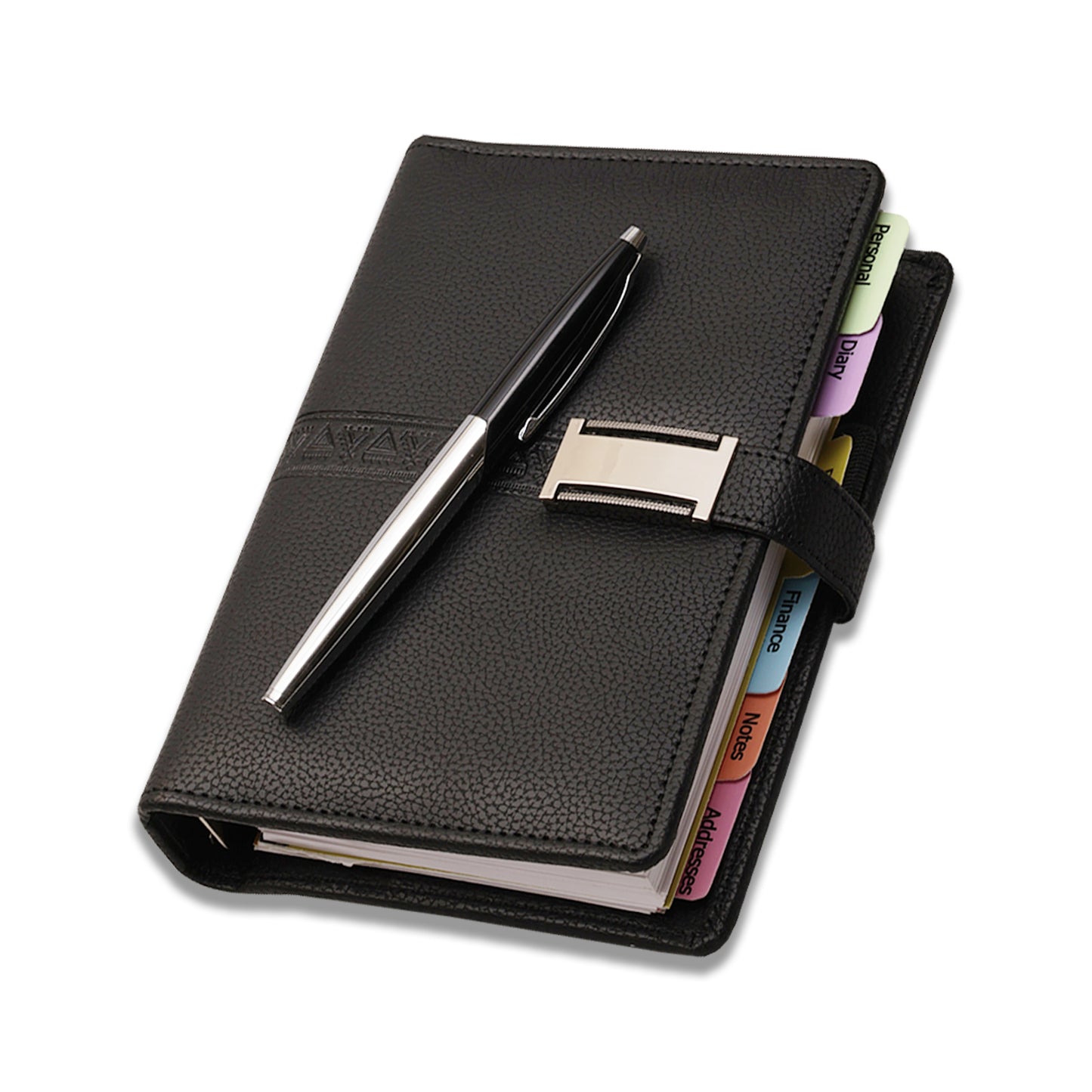 2026 Planner Black Weekly & Monthly Diary