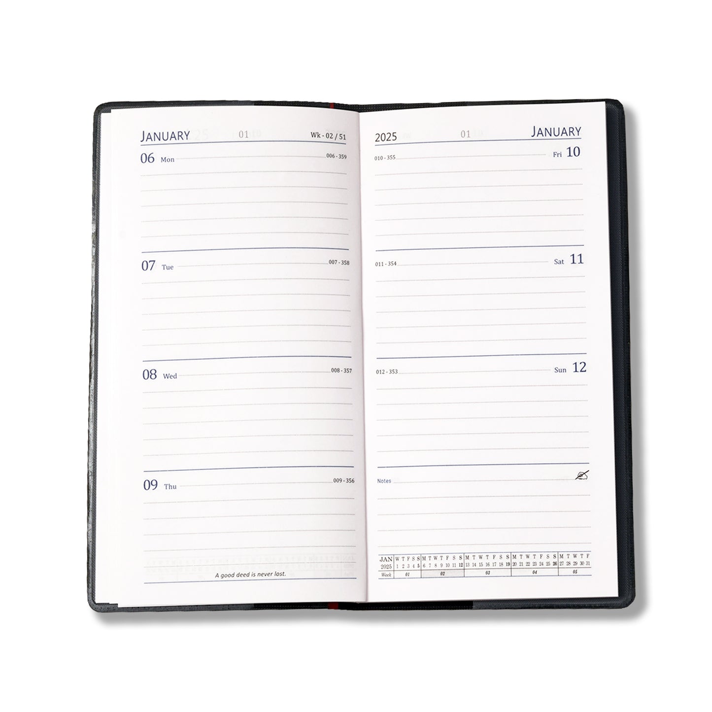 Dated Planner with Pen