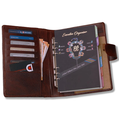 Leather Diary Organizer