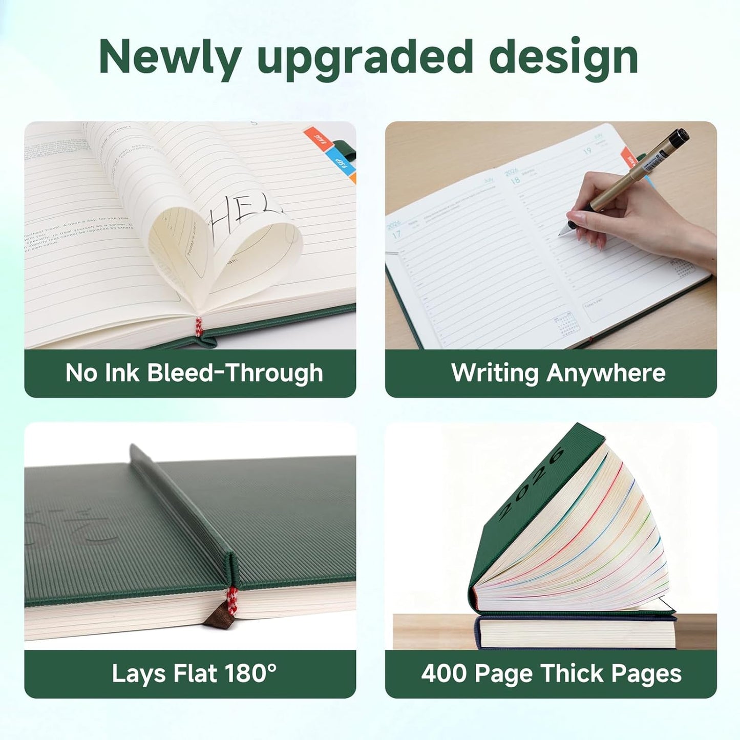 Dated 2026 Planner Daily Weekly & Monthly Journal