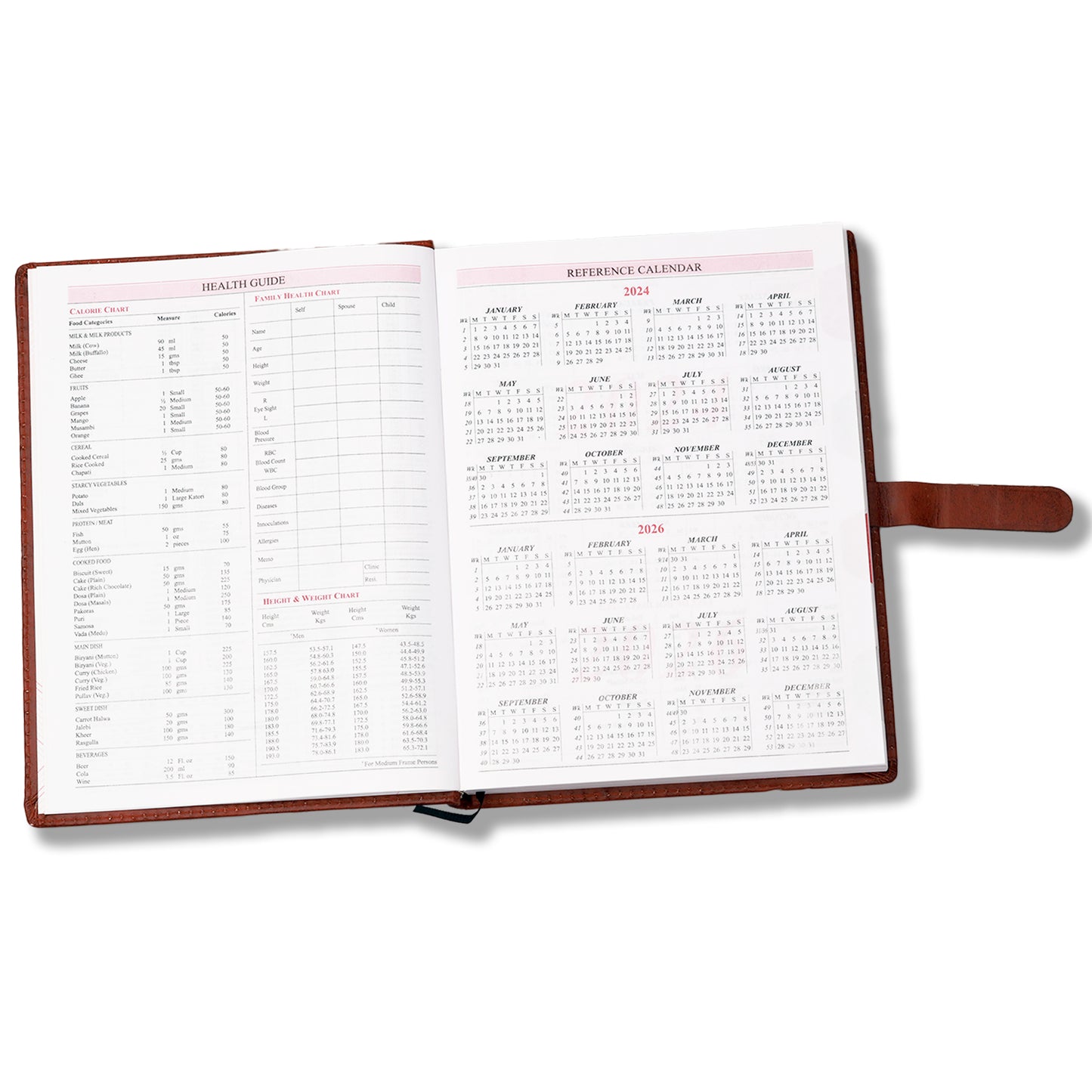 Hard Bound Personal Organizer