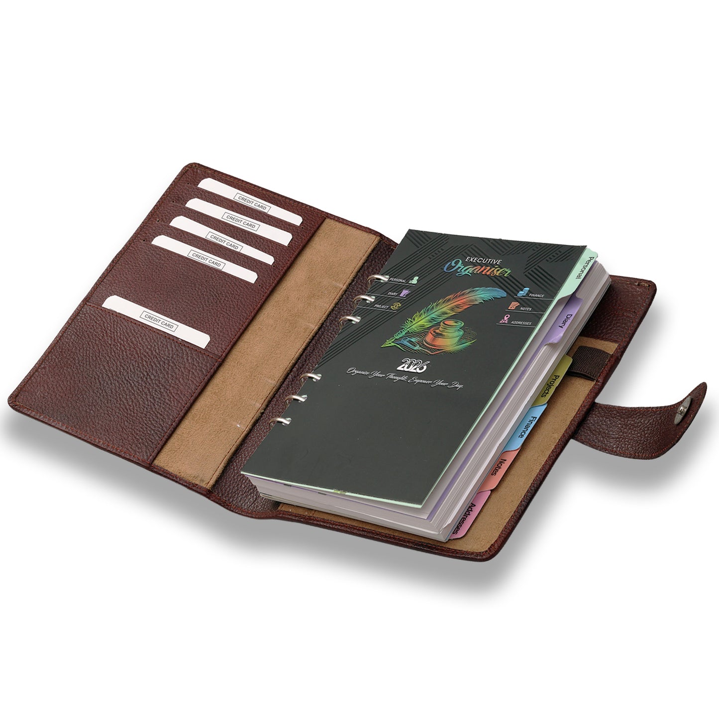 Leather Daily Organizer