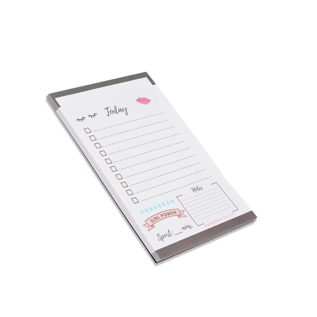 Bucket List | Check List | to do List Water Tracker Pack of 2 Writing Notepads