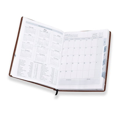 New Year Diary 2024 l Executive Diary with Monthly & Year Planner