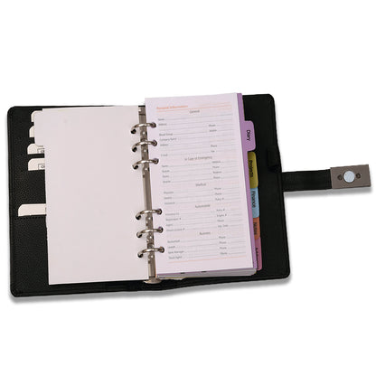 2026 Planner Black Weekly & Monthly Diary