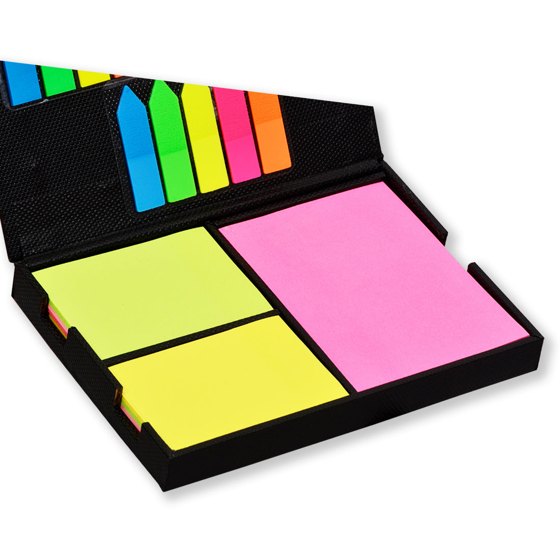 Sticky Notes for School and Office, Bleed-Resistant Paper, Easy to Paste and Remove, Portable (Assorted Colours)