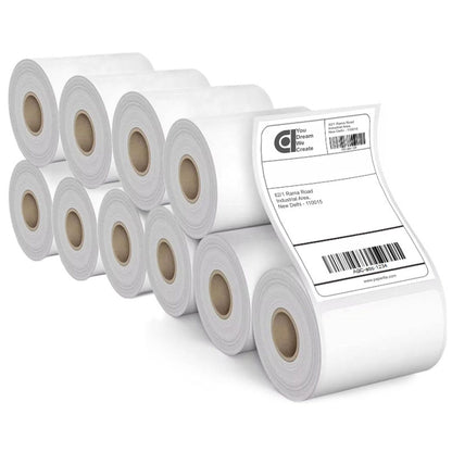 70gsm Thermal Label Printer Paper (4" x 6" Pack of 10)