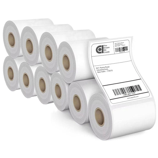 70gsm Thermal Label Printer Paper (4" x 6" Pack of 10)