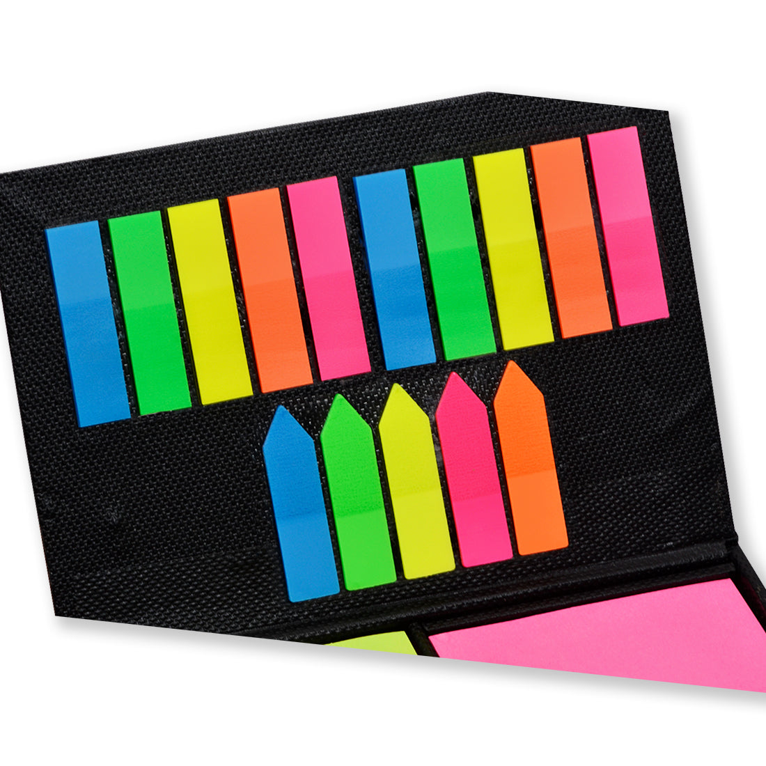 Sticky Notes for School and Office, Bleed-Resistant Paper, Easy to Paste and Remove, Portable (Assorted Colours)