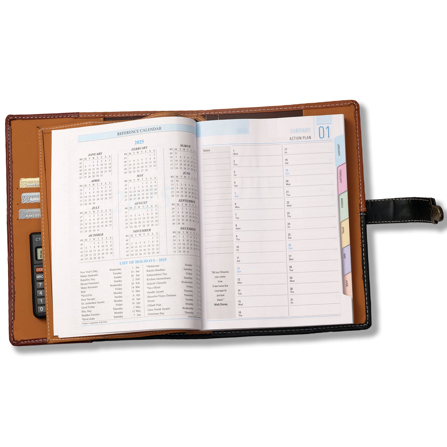 All in One Planner with Clock