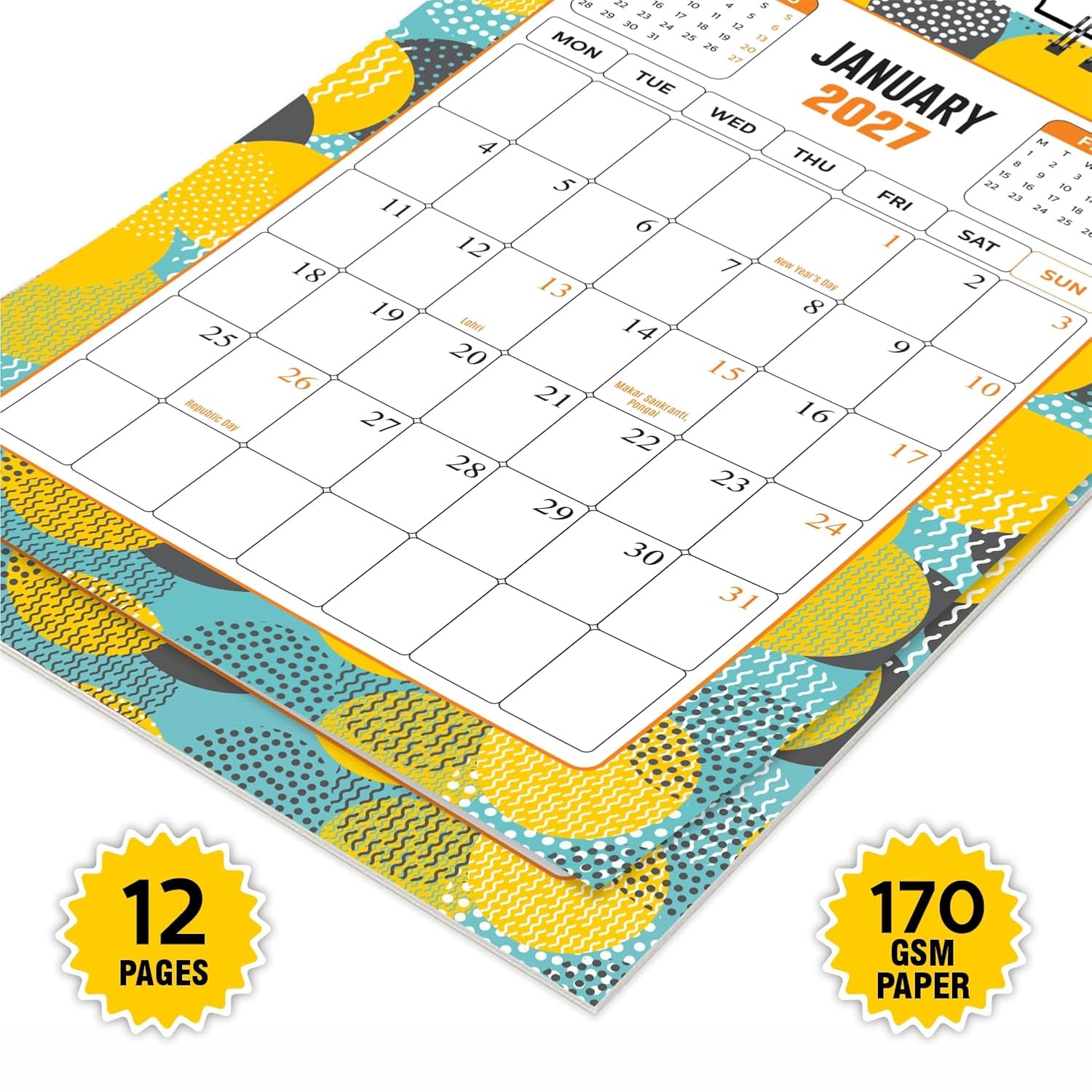 2027 Wall Calendar