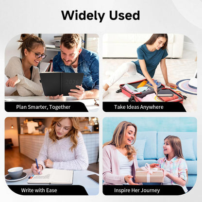 2026 Planner A5 Weekly and Monthly Daily Calendar with Thick Paper, One Full Page Per Day Planners from Jan. 2026 - Dec. 2026