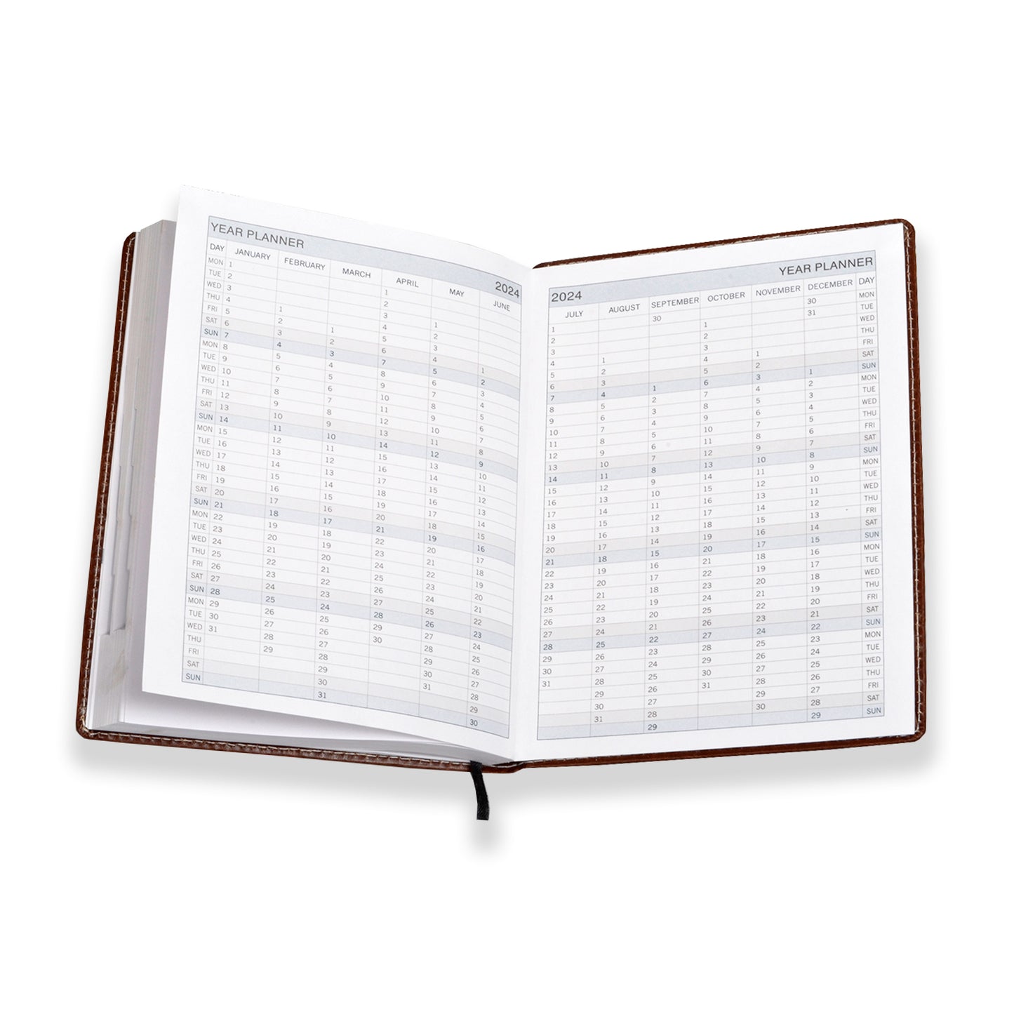 New Year Diary 2024 l Executive Diary with Monthly & Year Planner