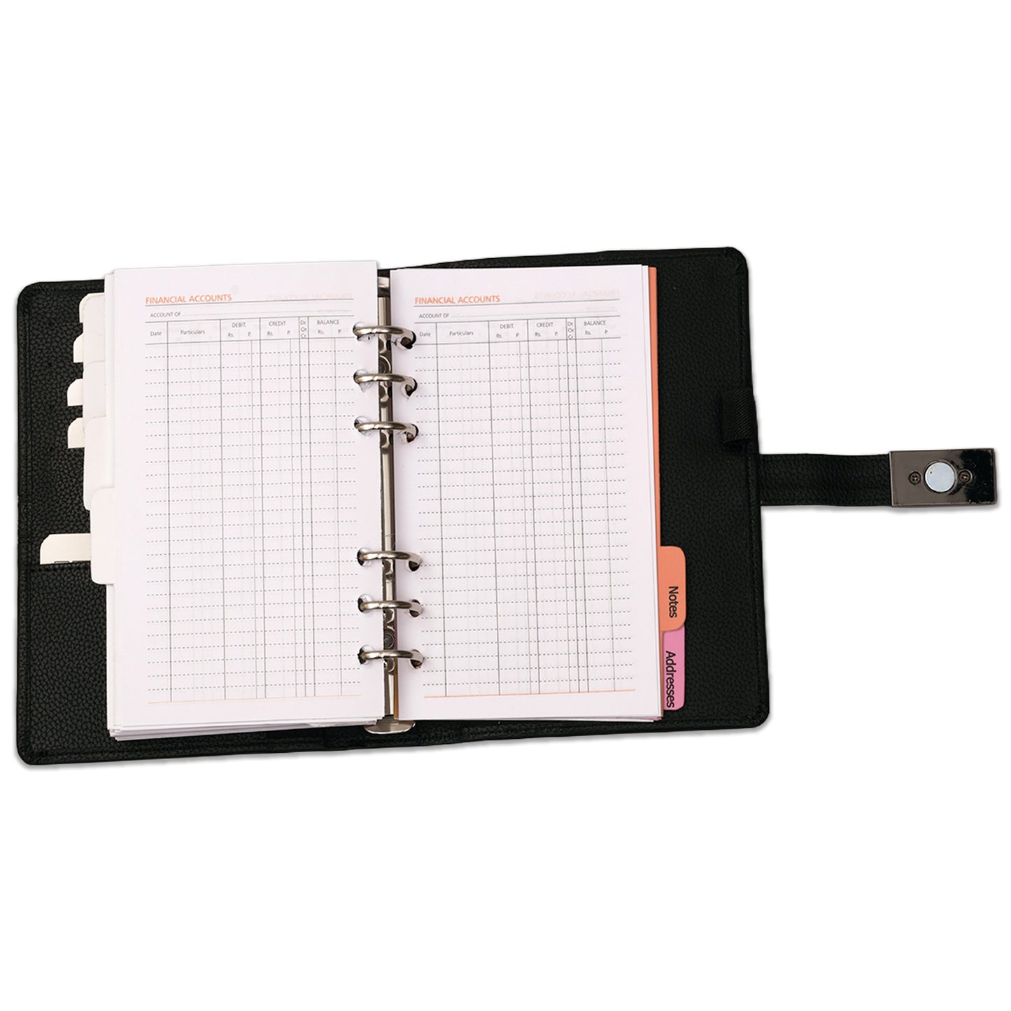2026 Planner Black Weekly & Monthly Diary
