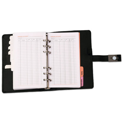 2026 Planner Black Weekly & Monthly Diary