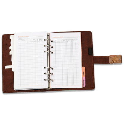 Brown Daily Planner 2026 Diary, Weekly & Monthly Agenda Organizer Dated