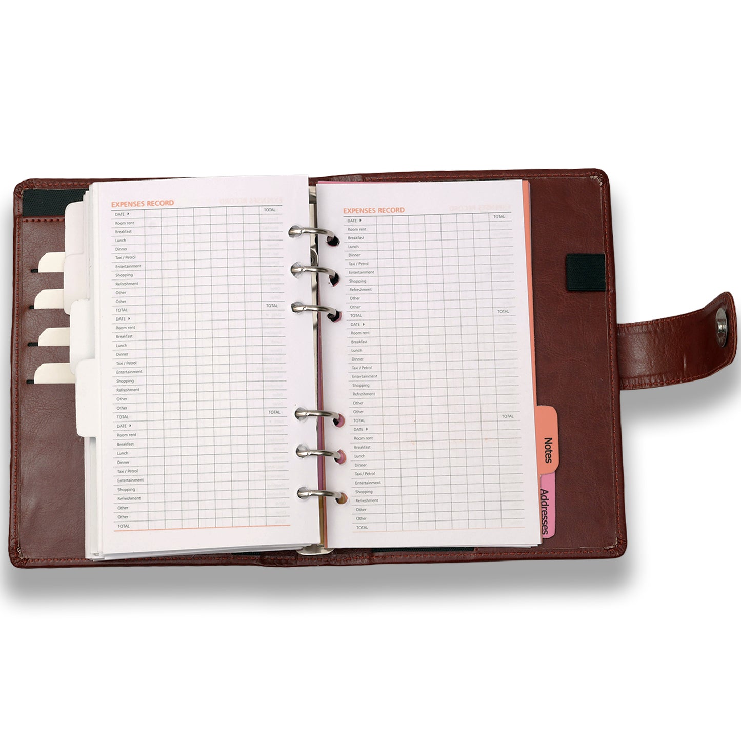 Leather Diary Organizer