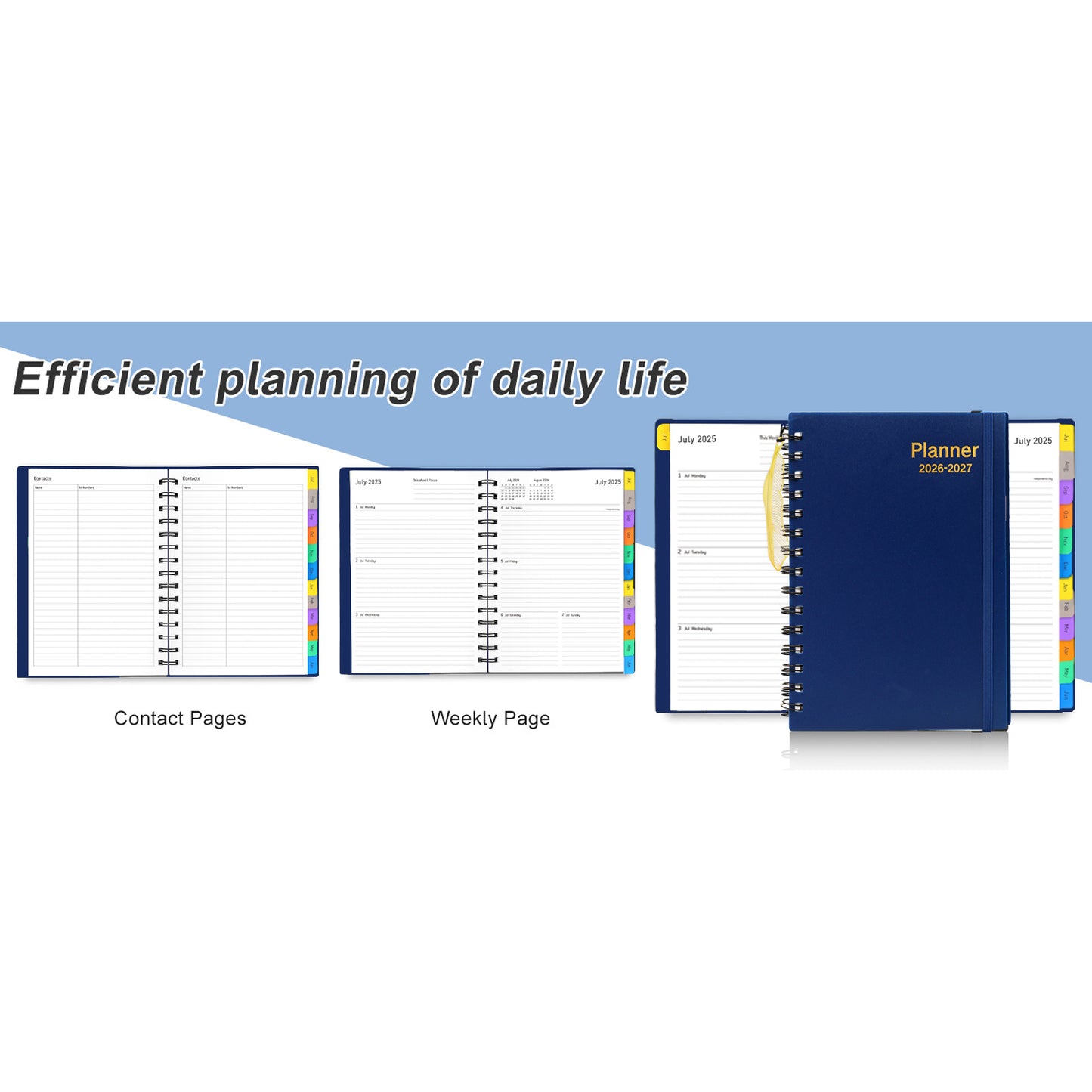 2026 Dated Notebook Journal Gift for Men and Women