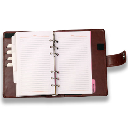 Leather Diary Organizer