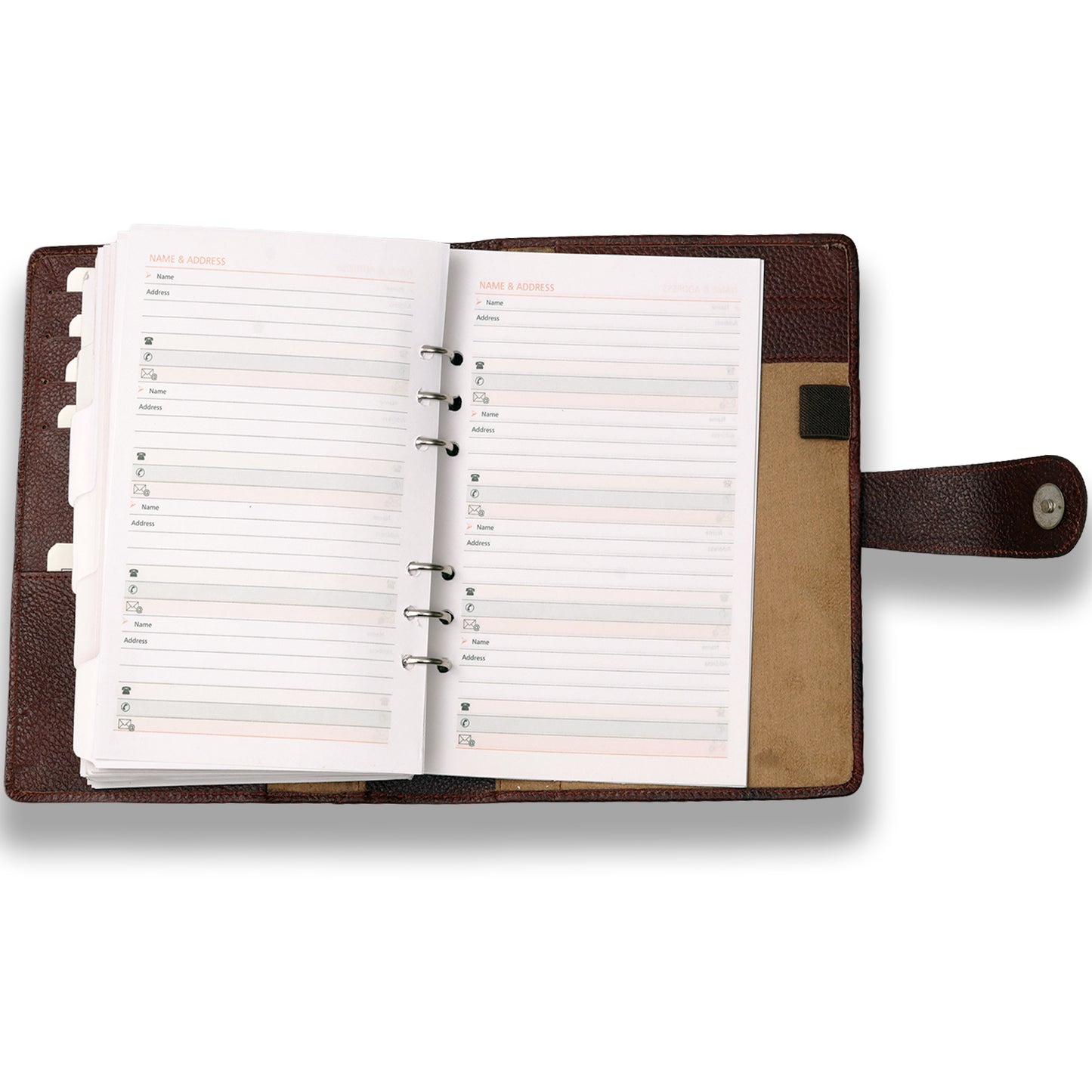 Leather Daily Organizer