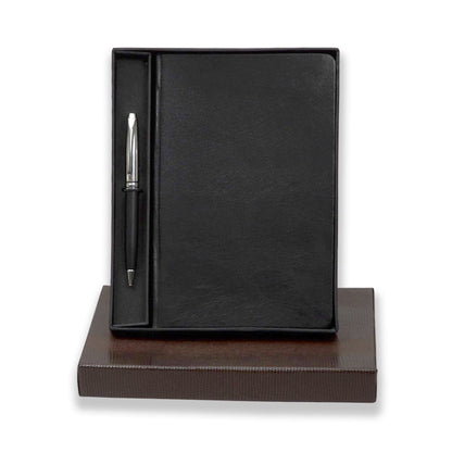 Journal Notebook With Pen Gift Box Sturdy Hardcover Journal for Men Women Writing, Daily Diary and Note Taking with metal pen