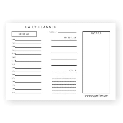 Daily Planner A4 Notepad/Elegant Writing Pad Goal Schedule to Do List Notes Diary Work Home Office Going Men and Women